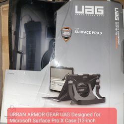 URBAN ARMOR GEAR UAG Designed for Microsoft Surface Pro X Case [13-inch Screen] Metropolis Feather-Light Rugged Military Drop Tested Protective Cover,