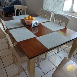 6 Chair Dinner Table 