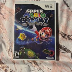 Super Mario Galaxy Nintendo Wii Factory Sealed