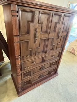 Mission Style Dresser