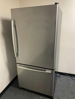 Whirlpool Bottom Freezer Refrigerator Stainless Steel