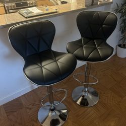 Leather Beautiful Modern Stools 