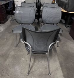 Humanscale freedom side guest lobby waiting room breakroom office chairs