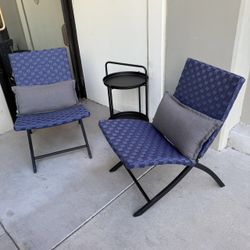 Patio Furniture Chairs With Table NEW 