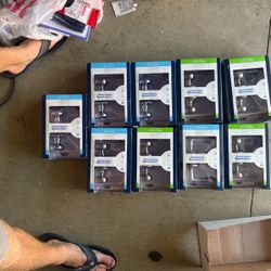 Silver And Crome Door Handles 