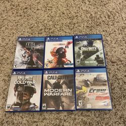 Lot Of Ps4 Games