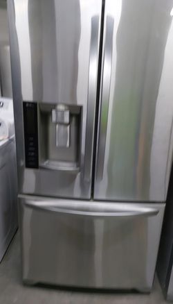Brand Name French Door Refrigerator Stainless Steel
