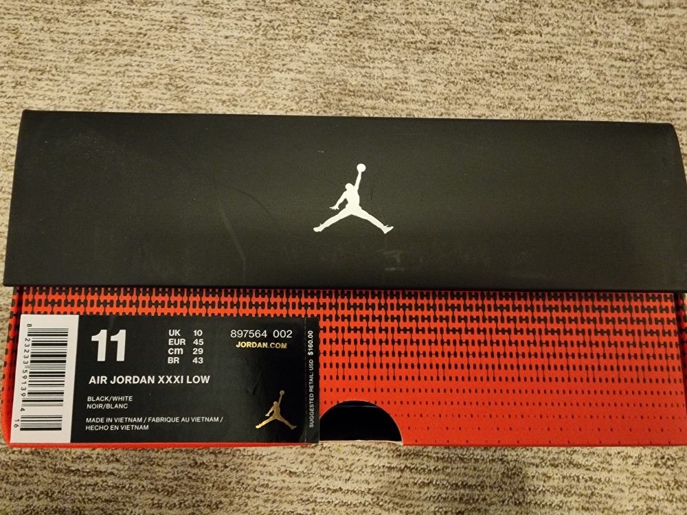 Air Jordan XXXI (31) Low