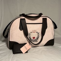 NWT JUICY COUTURE Urban Heritage Crossbody Bag Dusty Blush OFFER DESCRIPTION!