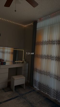 vanity  without chair