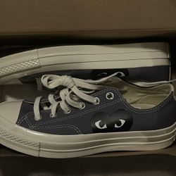 cdg converse grey 