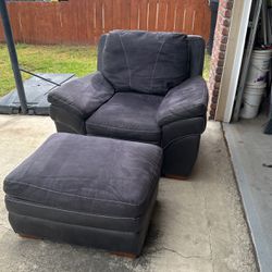 Sofa Chair W/ Ottoman 