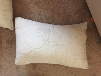 Memory pillows. All 3 same brand. Good quality