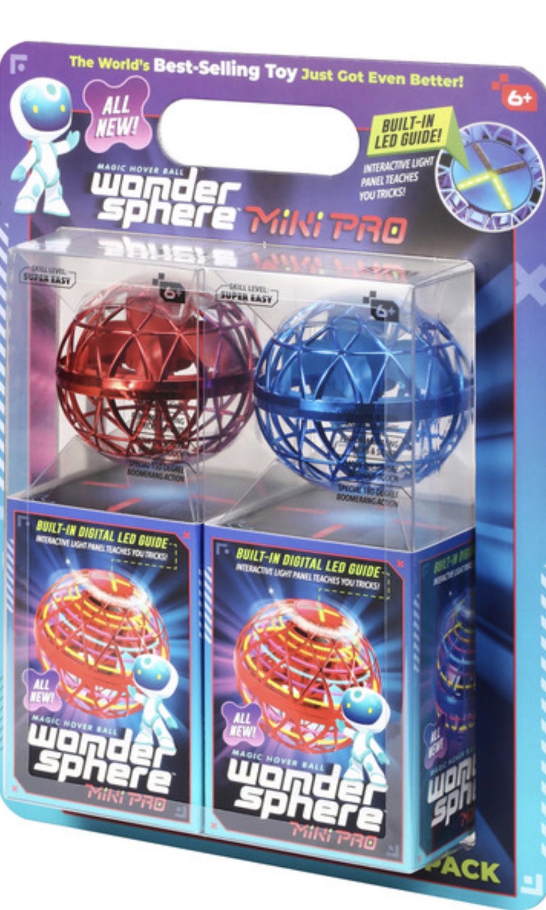 Amax Wonder Sphere Mini Pro, 2-pack Flying Orb Ball