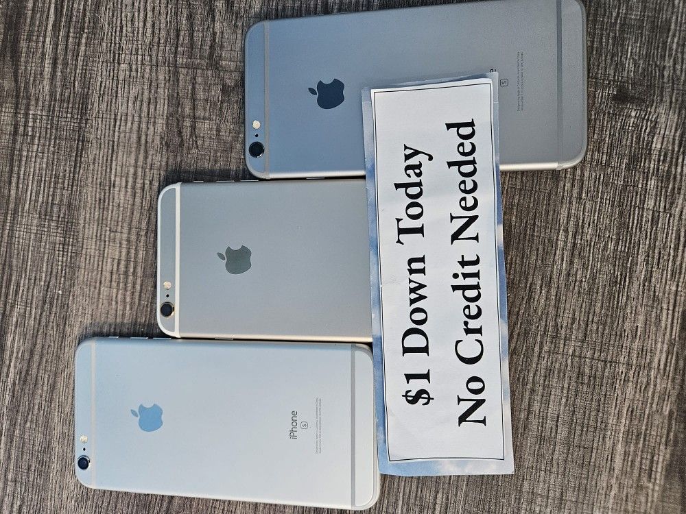 Apple IPhone 6s Plus Unlocked - Black Friday Deals 10% OFF - - PAYMENTS AVAILABLE With $1 DOWN - NO CREDIT NEEDED