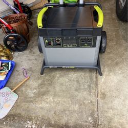 Portable Power Station With Solar Panels