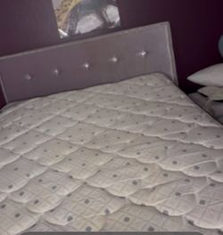 Twin purple bed set