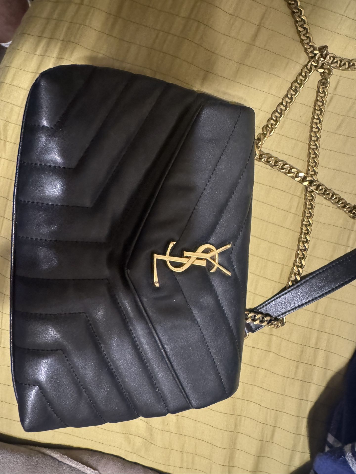 Black YSL Bag