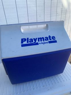 Igloo Playmate Cooler Blue and White