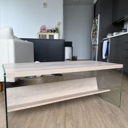 Glass Modern Coffee Tea Table 