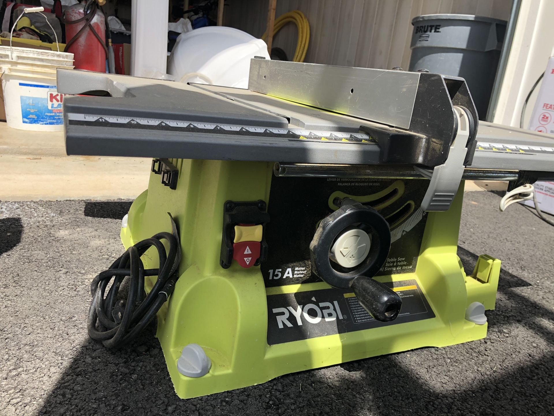 10” table saw