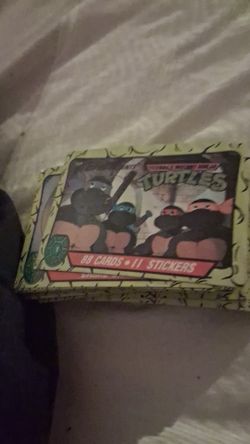 Topps 1989 tnmt cards