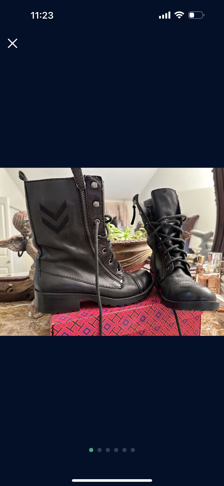 Guess Military Boots Woman 