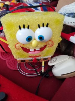 Some Sponge Bob posable lamp