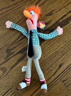 Vintage Beaker Muppets Disney Park Plush