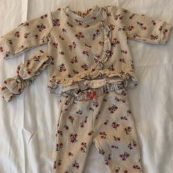 Warm Set For Baby Girl    3-6 M