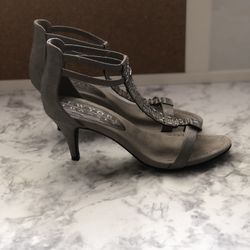 Gray New York Transit Heels