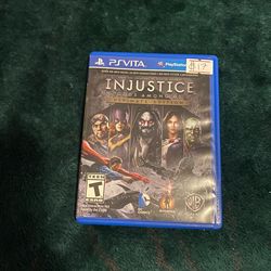 Psvita Injustice fighting game