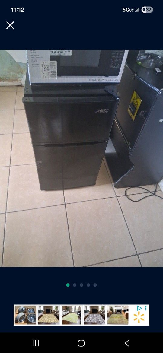 Two Door Mini Fridge