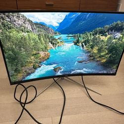 AOC C32V1Q 31.5" Full HD 1920x1080 Curved Monitor for Work and Entertainment