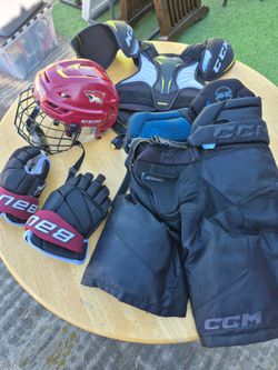HOCKEY ACCESSORIES IN GOOD CONDITION, $50 FOR EVERYTHING