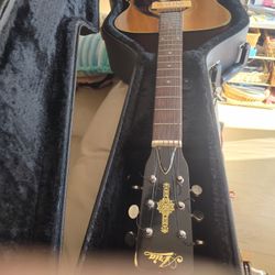 Vintage Extremely Rare Aria Acoustic Guitar Model "692" Made In Japan 