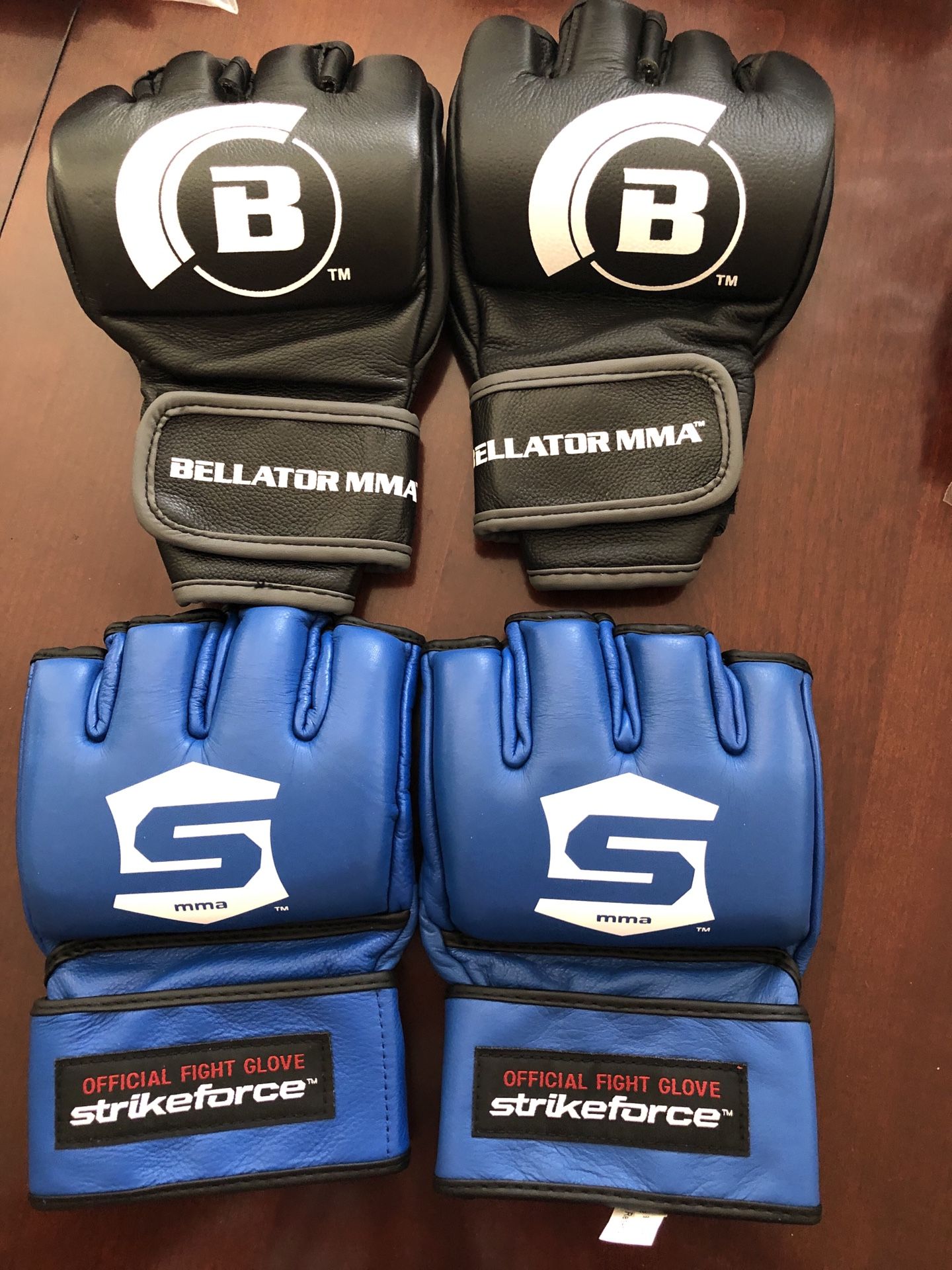 new Bellator and Strikeforce MMA gloves lot UFC