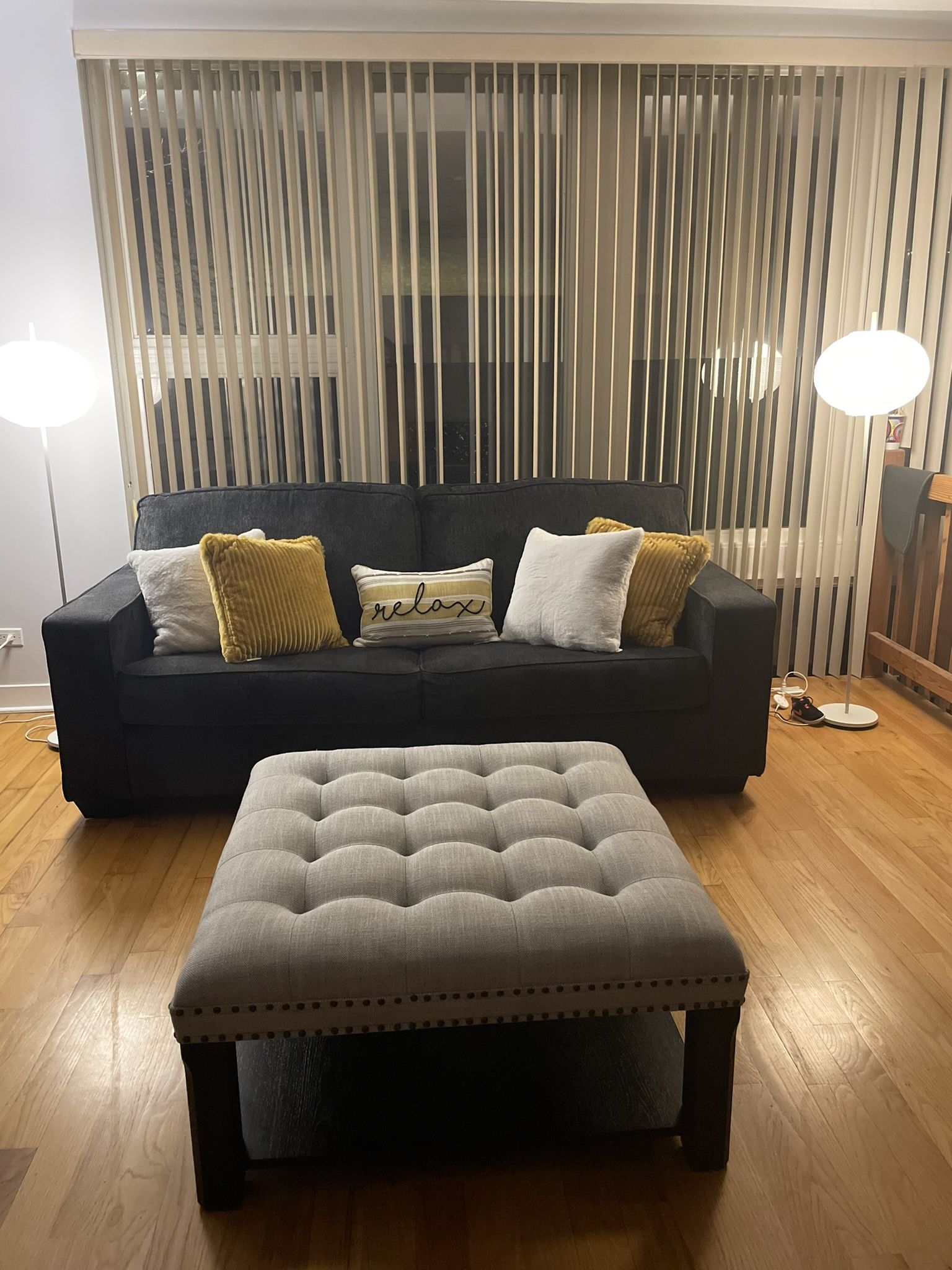 Couch & Ottoman ( EveryThing in Pic ) $400