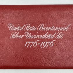 United States Mint Bicentennial 40% Silver Uncirculated Coin Set 1(contact info removed)