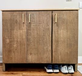 Handmade Shoe Cabinet – Entryway Storage