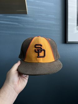 Original Vintage Padres Hat Baseball Cap (Fitted)