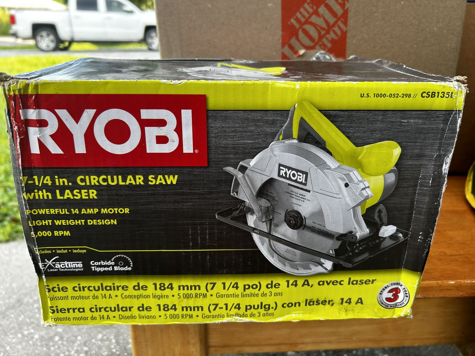 Saw With Laser - RYOBI