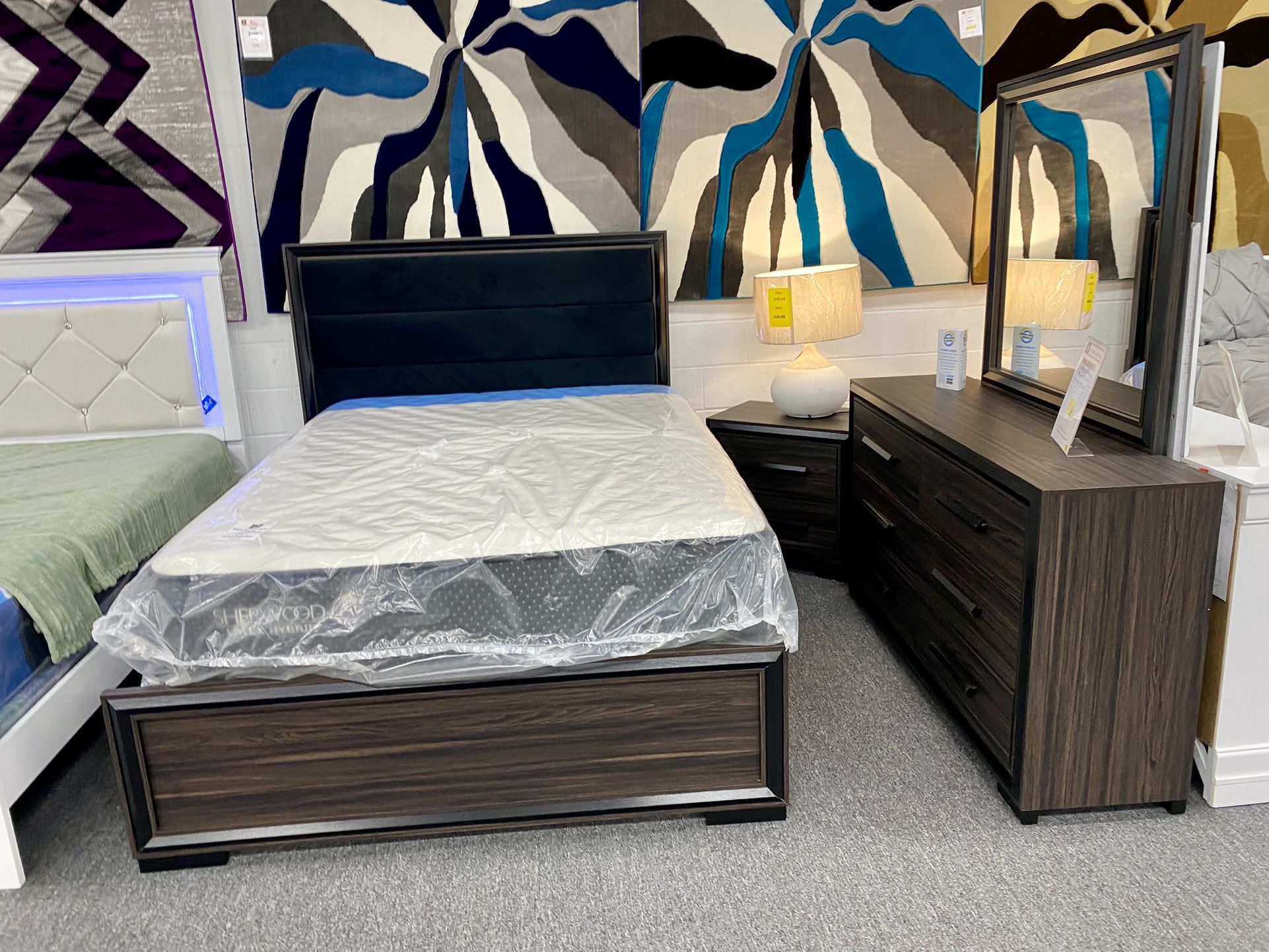 Queen Size Bedframe Set $899