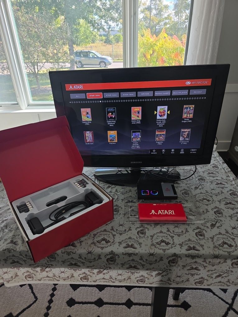 My Arcade Atari Gamestation Pro With Extras