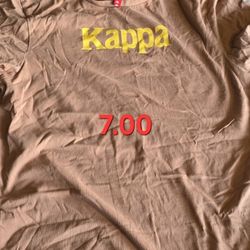 Kappa Crew Neck Tee Size Medium