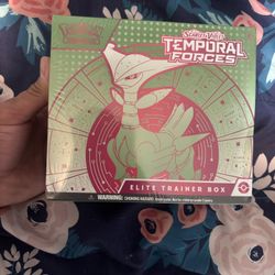 Scarlett And Violet Pokemon!! Temporal  Forces Etb
