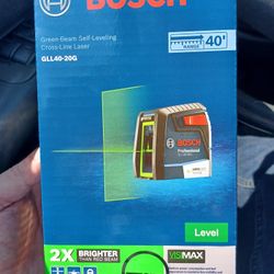 Bosch GLL40-20G Green-Beam Self-Leveling Cross-Line Laser
3.8
237