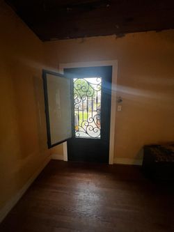 Iron door