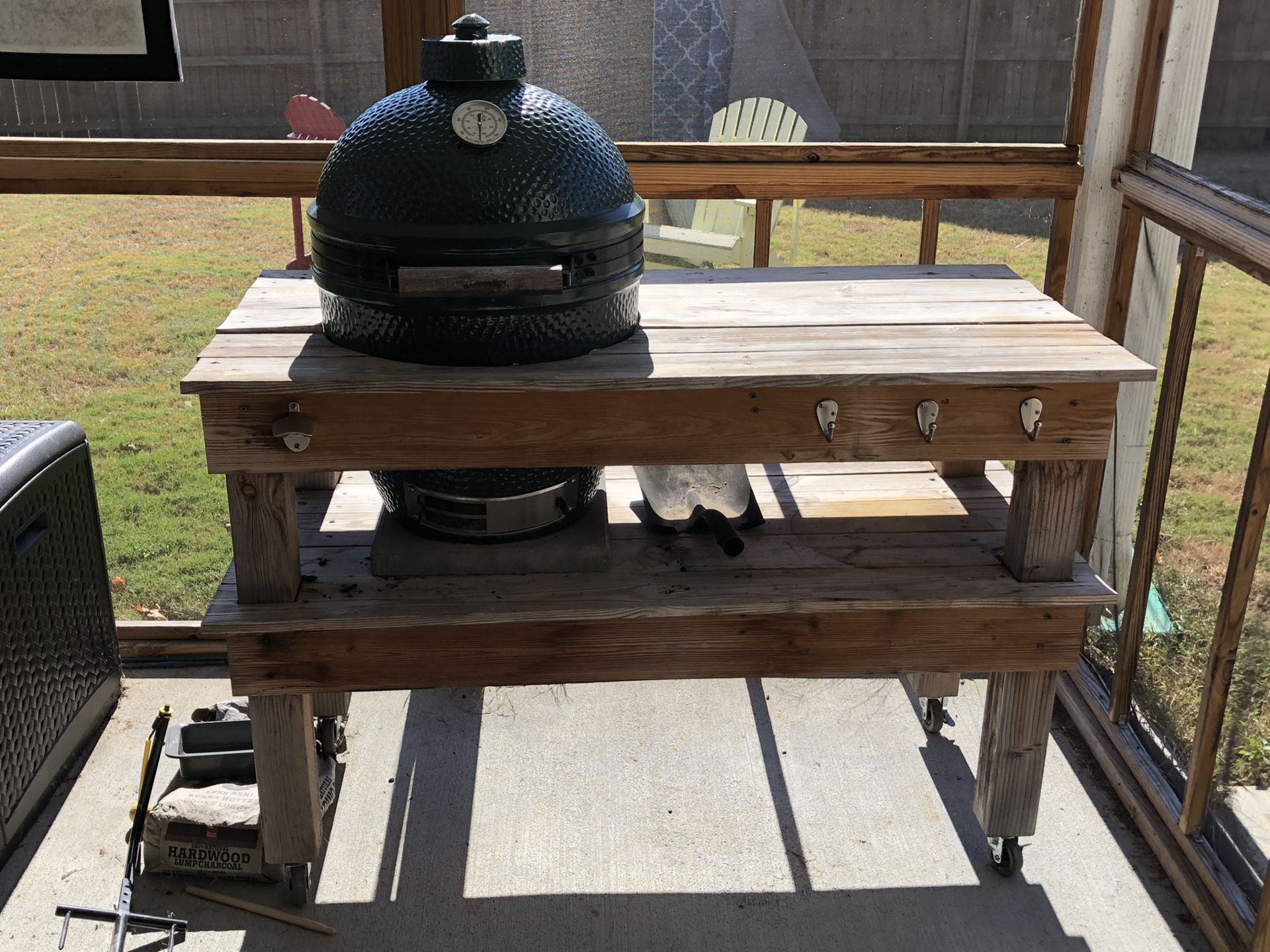 Big Green Egg Table (Egg not included)