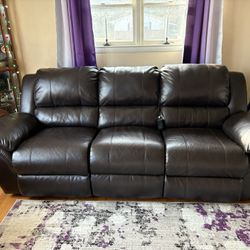 Large Couch And Recliner, Electric, Couch Reclines On Both Ends Too. 